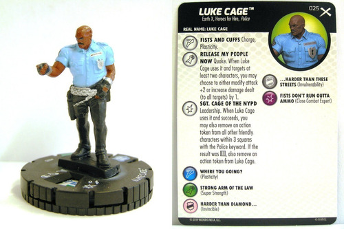 Heroclix Luke Cage #025 Earth X Marvel