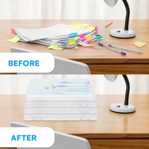 Bins & Things Jtj Sourcing Plastic Storage Box For Letter A4