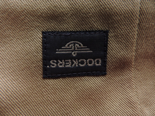 Pantalón Dockers Talla 38 X 32 Hombre Café Original Gabardin