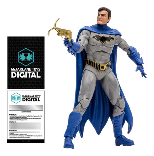 Dc Rebirth Batman 7 Action Figure (with Digital Code)