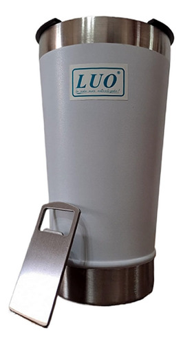 Vaso Térmico Cervecero Luo Negro Lisa