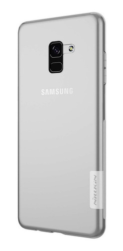 Imagem 4 de 6 de Capa Galaxy A8 Plus 2018 Nillkin Natural Tpu Ultra Fina