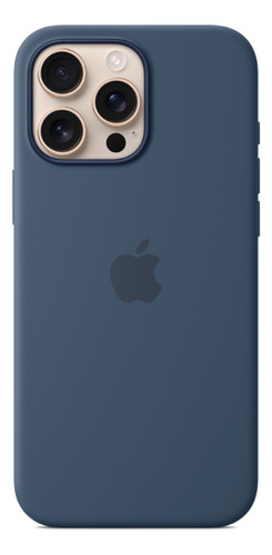Capa Ovvi Silicone Com Magsafe iPhone 16 Pro Max Azul
