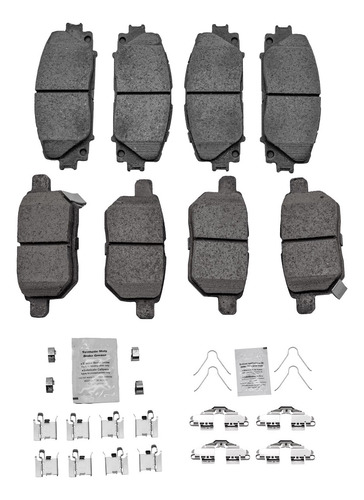 Juego De Balatas Toyota Prius 2010-2020 Omniparts