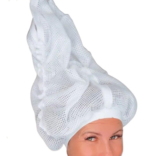 1 Paquete-gorro Soulta De Red Para Secar El Cabello Rizado