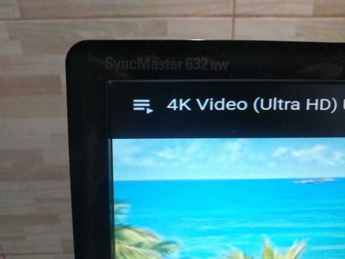 Monitor Samsung 16 Polegadas Entrada Vga Wide Usado!!! (Usado)