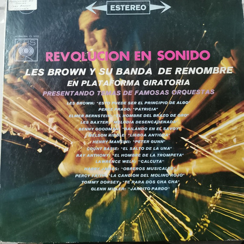 Disco Lp Les Brown Y Su Banda De Renombre-revolucion Sonido