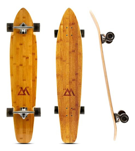 Magneto 40+ Pulgadas Kicktail Cruiser Longboard Skateboard &