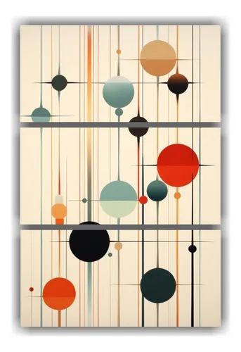 comprar 70x105cm Cuadro Minimalista - Conexiones Mic Bastidor Madera