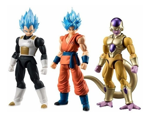 Resurreccion Freezer Dragon Ball Set X 3 Articulables + Acce