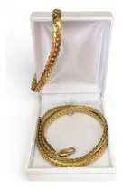 Comprar Cadena Y Pulsera Cubana Plana 5 Mm Enchapada En Oro 18k