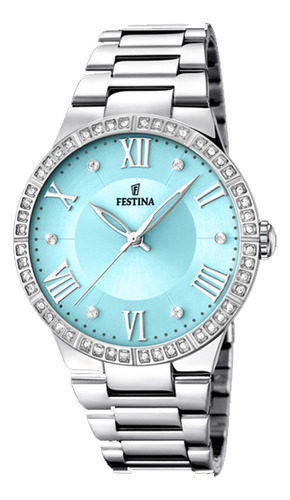 Reloj Festina F16719/4 Plateado Mujer Relojesymas