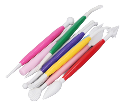 Juego De Herramientas Para Fondant Para Tartas, 10 Piezas, P