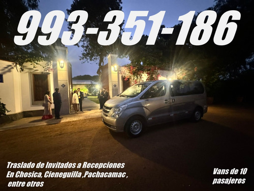 Alquiler De Minivan En Lima