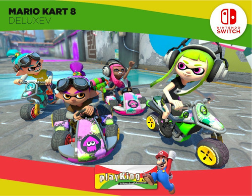 Imagen 7 de 10 de Mario Kart Deluxe 8 Nintendo Switch Fisico Playking