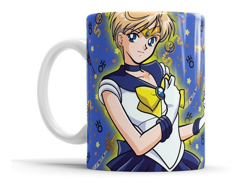 Taza Cerámica Sailor Urano Aruka Animé