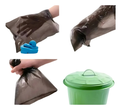 Rolo Saquinho Refil Cata Caca Biodegradável Cachorro Passeio