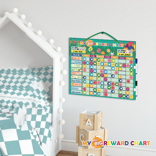 Tabla De Recompensas Y Comportamiento Para Niños, Calendario