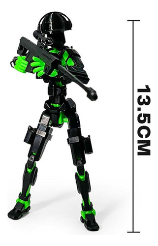 . Figura De Acción Impresa En 3d Dummy T13 Figura De Juguete