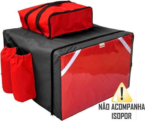 Bolsa Mochila Bag Delivery Sem Isopor Térmico Nylon 52cm