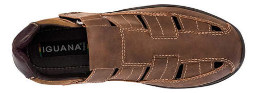 Huarache Hombre Iguana Camel 084-286