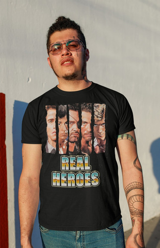 Camiseta Cine Clasico Real Heroes