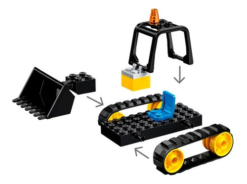 Imagen 6 de 10 de Lego City Bulldozer De Construcción 126 Piezas