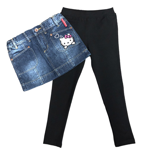 Conjunto Niña Falda+calza Hello Kitty S131104-13