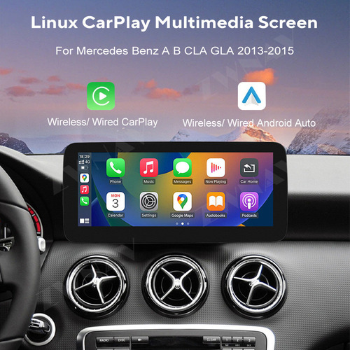 C-estéreo For Mercedes Benz Cla Gla 13-15 Linux Carplay Gps