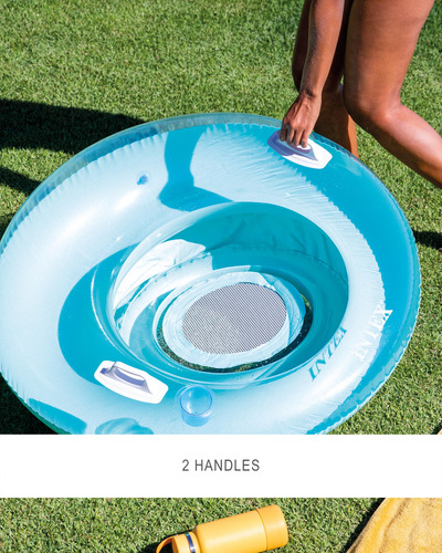 Flotador Inflable Para Piscina Intex Sit 'n Lounge De 47 Cm