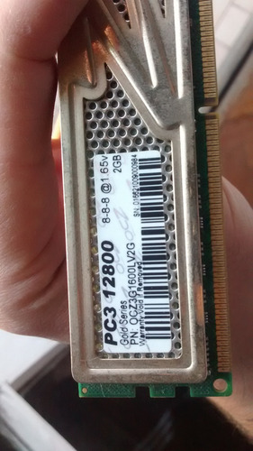 Memoria Ocz 2gb Ddr3 1600mhz Ocz3g1600lv2g Recoleta