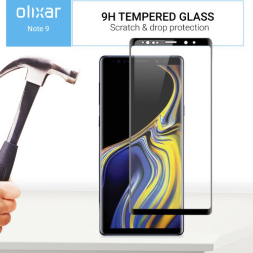 Imagen 4 de 6 de Mica Protector De Pantalla 3d Vidrio Glass @ Note 9 8