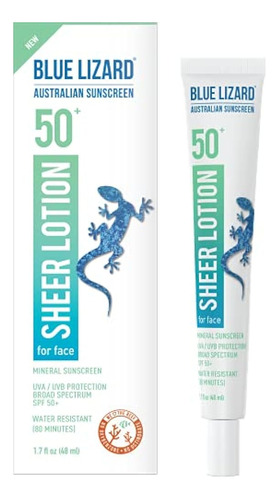 Blue Lizard Sheer Face Lotion - Spf 50+, 1.7 Oz