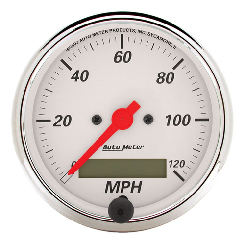 Auto Meter 1388 Arctic White - Velocmetro Programable Elctri