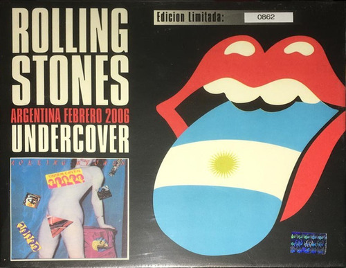 Rolling Stones Undercover Slipcase Argentina Cd Nuevo