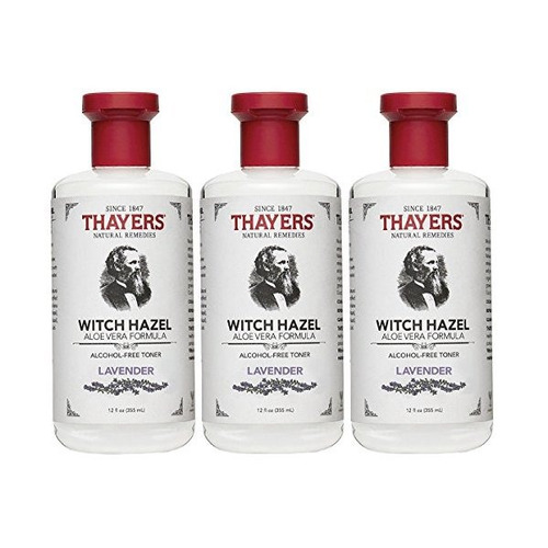 Thayer Libre De Alcohol De Tóner, Lavanda, Hamamelis, 12 Onz