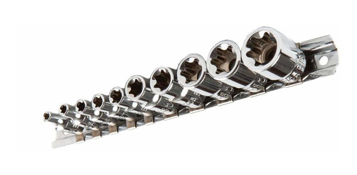 Ehomea2z 11 Pc E-torx Estrella Femenina Juego De Dados De Cr