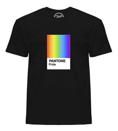 Imagen 2 de 4 de Playera Pride Pantone Colores Arcoiris Rainbow T-shirt
