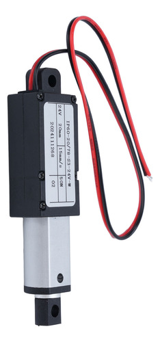 Actuador Lineal Eléctrico Pequeño De 0.8 Pulgadas, Carrera,