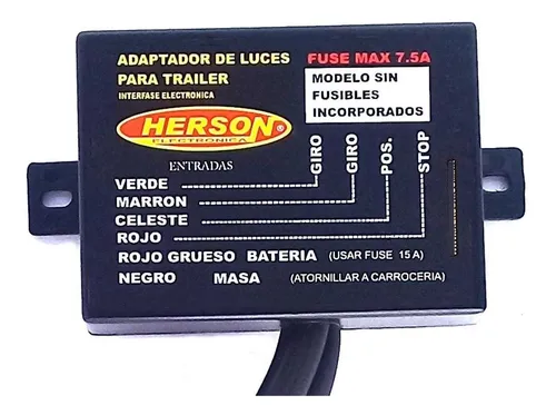 Modulo Electronico Para Luces De Trailer.