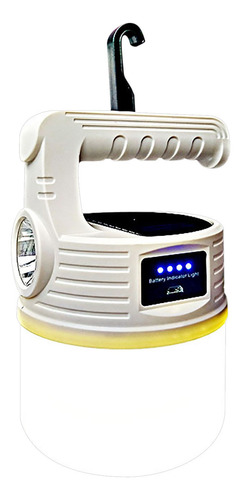 Linterna Solar Recargable T Para Acampar Al Aire Libre Tele
