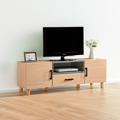 Mesa De Tv Bossa Wyzr Color Marrón