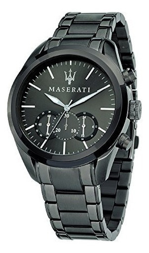 Maserati Mens R8873612002 Reloj Analogico De Cuarzo Gris