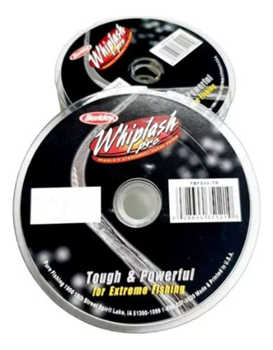 Multifilamento Berkley Whiplash Pro X 100 Mts Amarillo 0.35