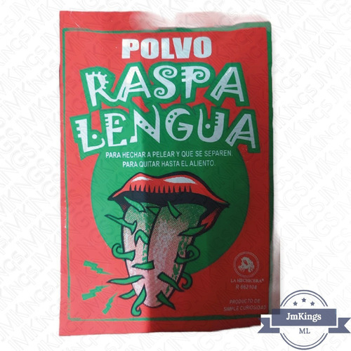 Jmk |  Polvo Esoterico Raspa Lengua Original Santero