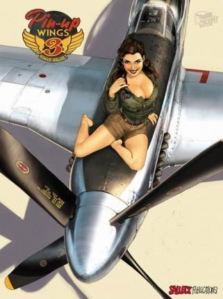 Pinup Wings 3  Romain Hugault Alemnaqwe