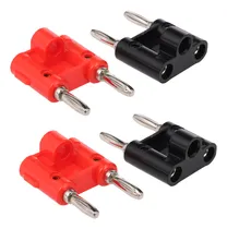 Comprar Adaptador De Altavoz De Doble Fila Tipo Banana, Conector De 
