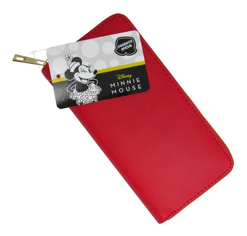 Imagem 6 de 7 de Carteira Feminina Mickey E Minnie Mouse - Disney Original