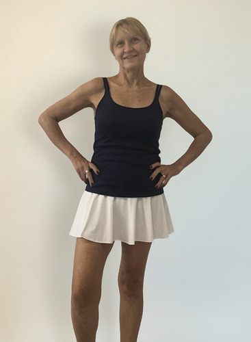 Musculosa Dama Deportiva Basica Tenis Fitnes Paddle Serena