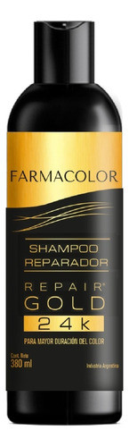 Farmacolor Repair Gold Shampoo X 2 Unid. Directo De Fábrica